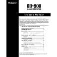 ROLAND DB-900 Owners Manual