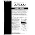 ROLAND DJ-1000 Owners Manual