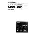 ROLAND MSQ-100 Owners Manual