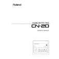 ROLAND CN-20 Owners Manual