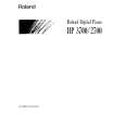 ROLAND HP2700 Owners Manual