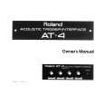 ROLAND AT-4 Owners Manual