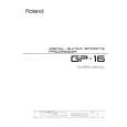 ROLAND GP-16 Owners Manual