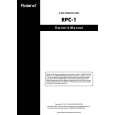 ROLAND RPC-1 Owners Manual