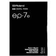 ROLAND EP7E Owners Manual
