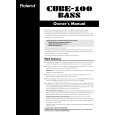 ROLAND CUBE-100 Owners Manual