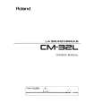 ROLAND CM-32L Owners Manual