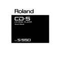 ROLAND CD-5 Owners Manual