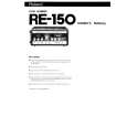 ROLAND RE-150 Owners Manual