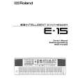 ROLAND E-15 Owners Manual