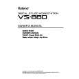 ROLAND VS-880 Owners Manual