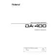 ROLAND DA-400 Owners Manual