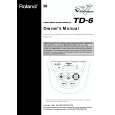 ROLAND TD-6 Owners Manual