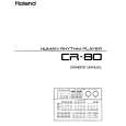 ROLAND CR-80 Owners Manual