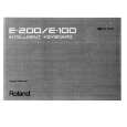 ROLAND E-200 Owners Manual