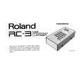 ROLAND RC-3 Owners Manual