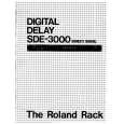 ROLAND SDE-3000 Owners Manual