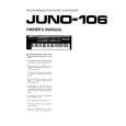 ROLAND JUNO-106 Owners Manual