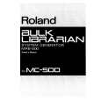 ROLAND MRB-500 Owners Manual
