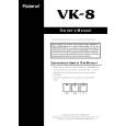 ROLAND VK-8 Owners Manual