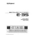 ROLAND E-35 Owners Manual
