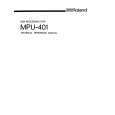 ROLAND MPU-401 Owners Manual