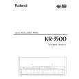 ROLAND KR-3500 Owners Manual