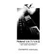 ROLAND VA-7 Owners Manual