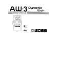ROLAND AW-3 Owners Manual