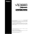 ROLAND VS-1680 VEX Owners Manual