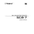 ROLAND SCB-7 Owners Manual