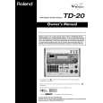 ROLAND TD-20 Owners Manual