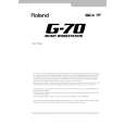 ROLAND G-70 Owners Manual