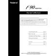 ROLAND F-90 Owners Manual
