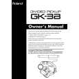ROLAND GK-3B Owners Manual