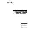 ROLAND JSQ-60 Owners Manual