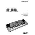 ROLAND E-38 Owners Manual