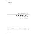 ROLAND DM-80L Owners Manual