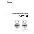 ROLAND MA-8 Owners Manual