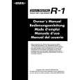 ROLAND R-1 Owners Manual