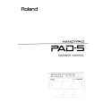 ROLAND PAD-5 Owners Manual