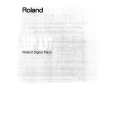ROLAND HP137 Owners Manual