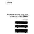 ROLAND SRA-260 Owners Manual