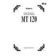 ROLAND MT120 Owners Manual