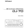 ROLAND DJ-70 Owners Manual
