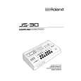 ROLAND JS-30 Owners Manual