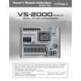 ROLAND VS-2000 V2 Owners Manual