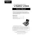 ROLAND VS20-VGA Owners Manual