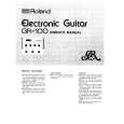ROLAND GR-100 Owners Manual