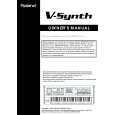 ROLAND V-SYNTH Owners Manual